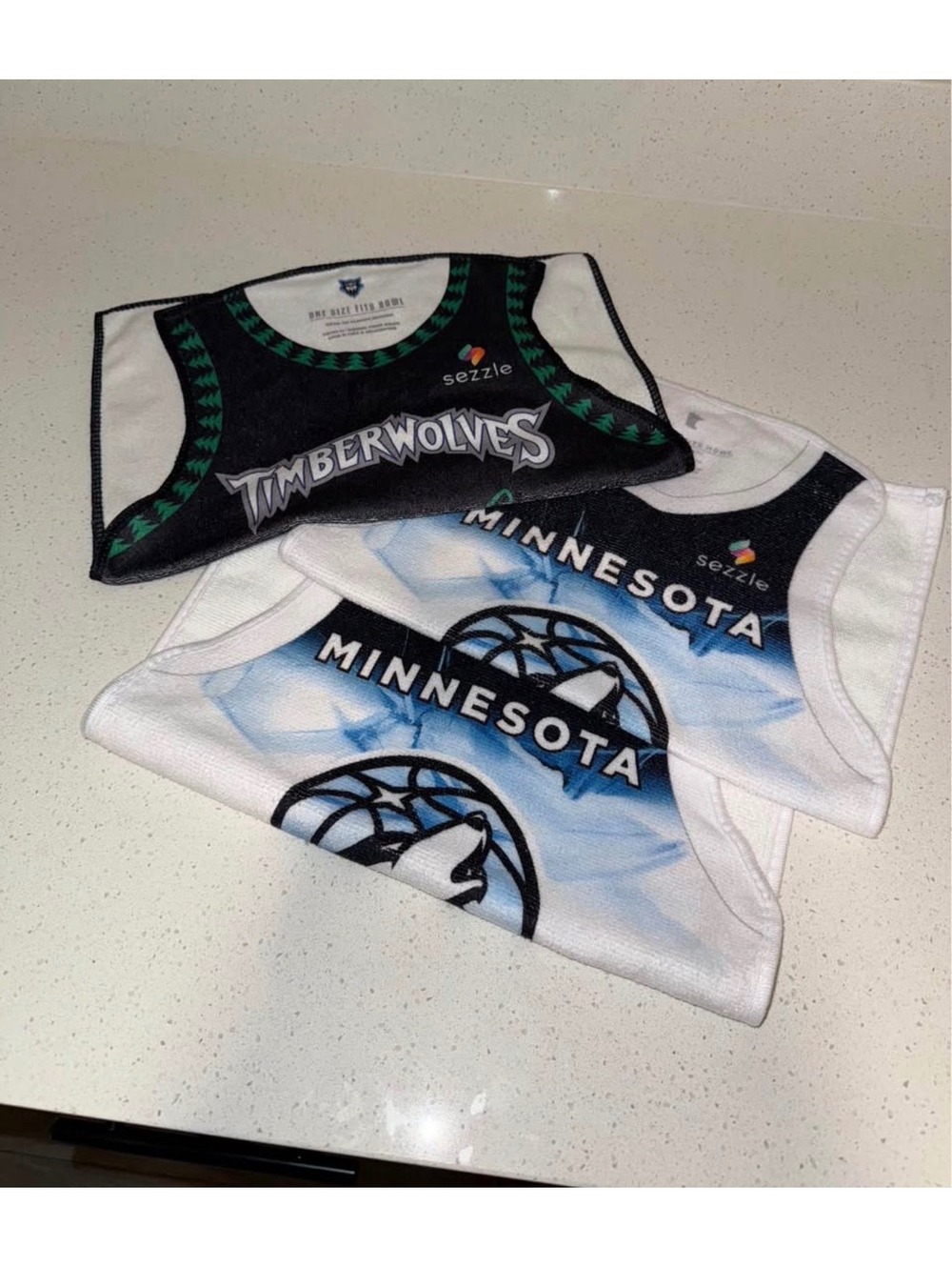 Timberwolves micro fiber towels